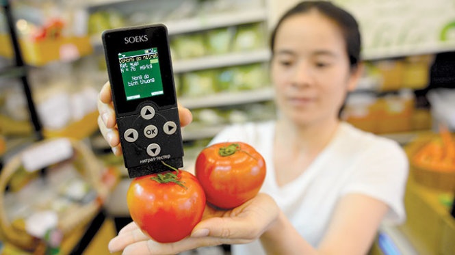 Ban khoan may do thuc pham an toan hinh anh