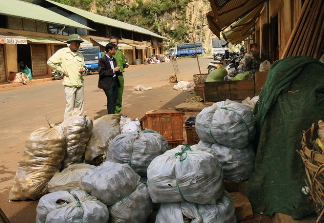 Lap chot 24/24 chan khoai tay Trung Quoc vao cho nong san hinh anh