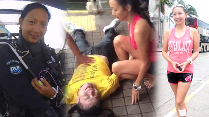 My nu lao xuong bien de cuu nguoi trong bao Utor hinh anh