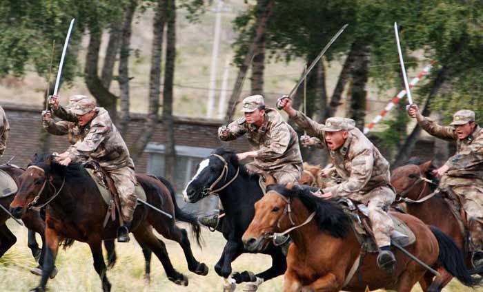 Doi quan ky ma duy nhat cua Trung Quoc hinh anh