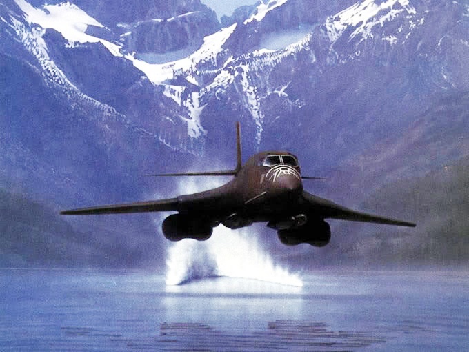 Can canh ‘quai vat nem bom’ B-1 Lancer hinh anh