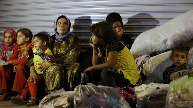 Tre em Syria lu luot chay tron chien tranh hinh anh