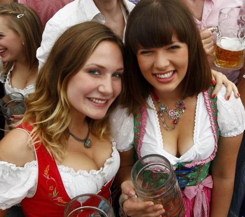 Loat sung be mac le hoi bia lon nhat the gioi Oktoberfest hinh anh
