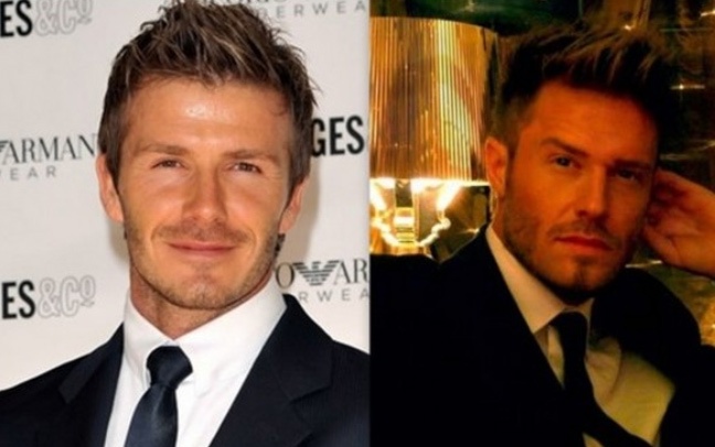 Chan dung chang trai chuyen dong the David Beckham hinh anh