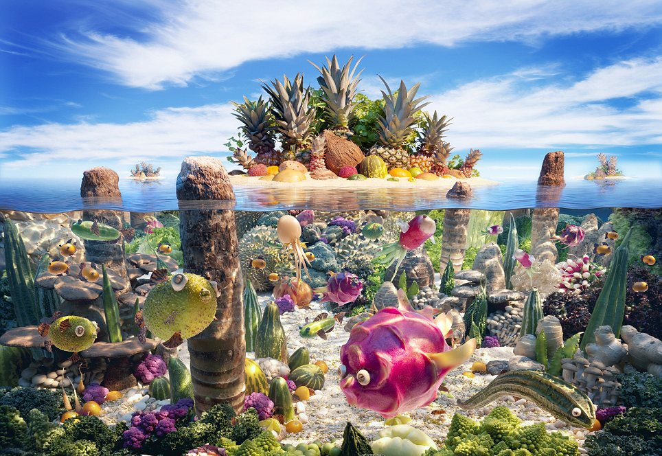 10 canh sac tuyet dep co the... an duoc hinh anh