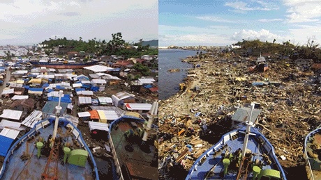 Su hoi sinh o vung dat chet Tacloban sau sieu bao Haiyan hinh anh