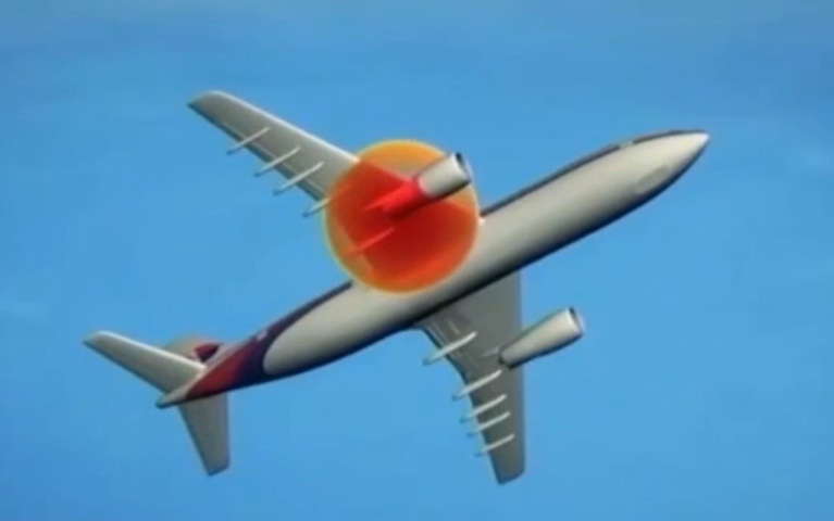 Khoanh khac MH17 lao xuong dat phat no hinh anh