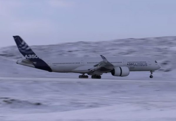 Thu nghiem A350XWB trong thoi tiet lanh hinh anh