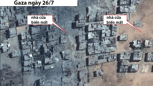 Dai Gaza nat vun vi nhung tran 'mua ten lua' cua Israel hinh anh