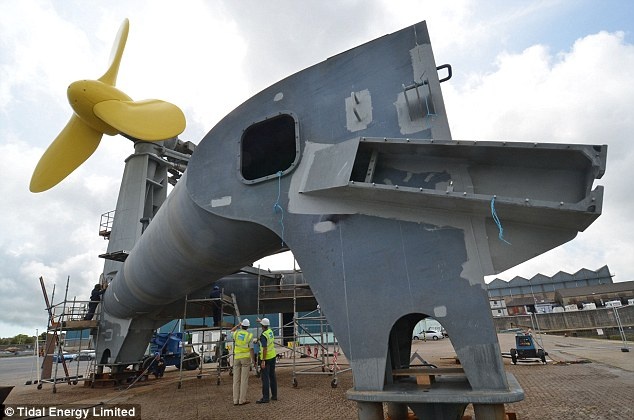 Canh quat khong lo tao ra dien tu thuy trieu hinh anh