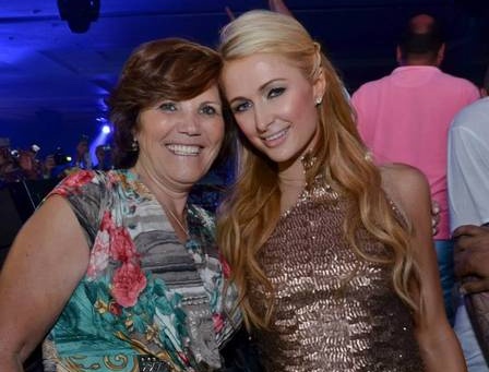 Paris Hilton tranh thu lay long me Ronaldo hinh anh