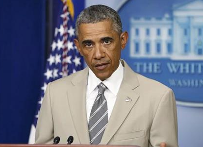 Cu dan mang xon xao vi trang phuc sang mau cua Obama hinh anh