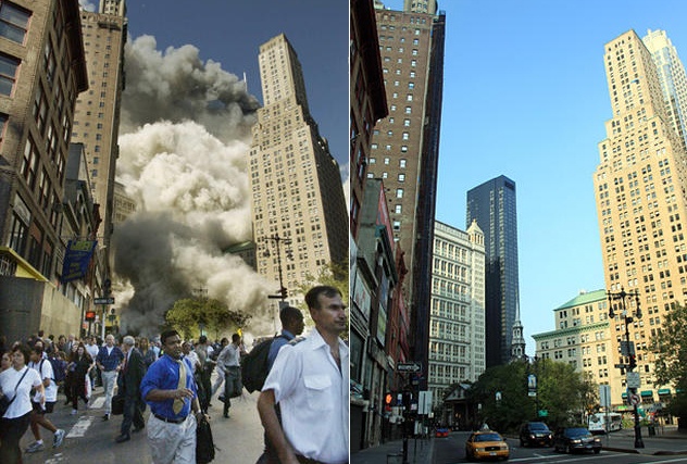 New York doi thay truoc va sau tham hoa 11/9/2001 hinh anh