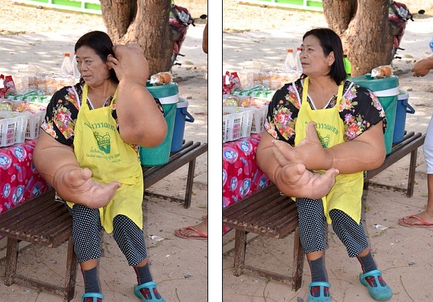 Cuoc song kho khan cua nguoi phu nu tay voi hinh anh