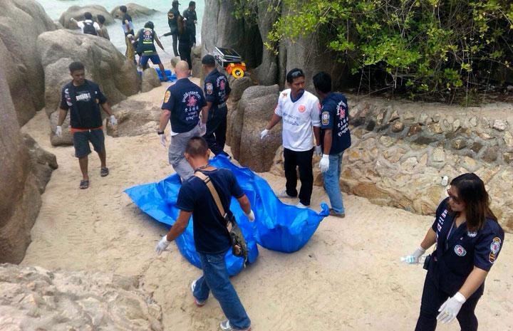 Phat hien thi the du khach Anh trong tinh trang khoa than o Thai Lan hinh anh