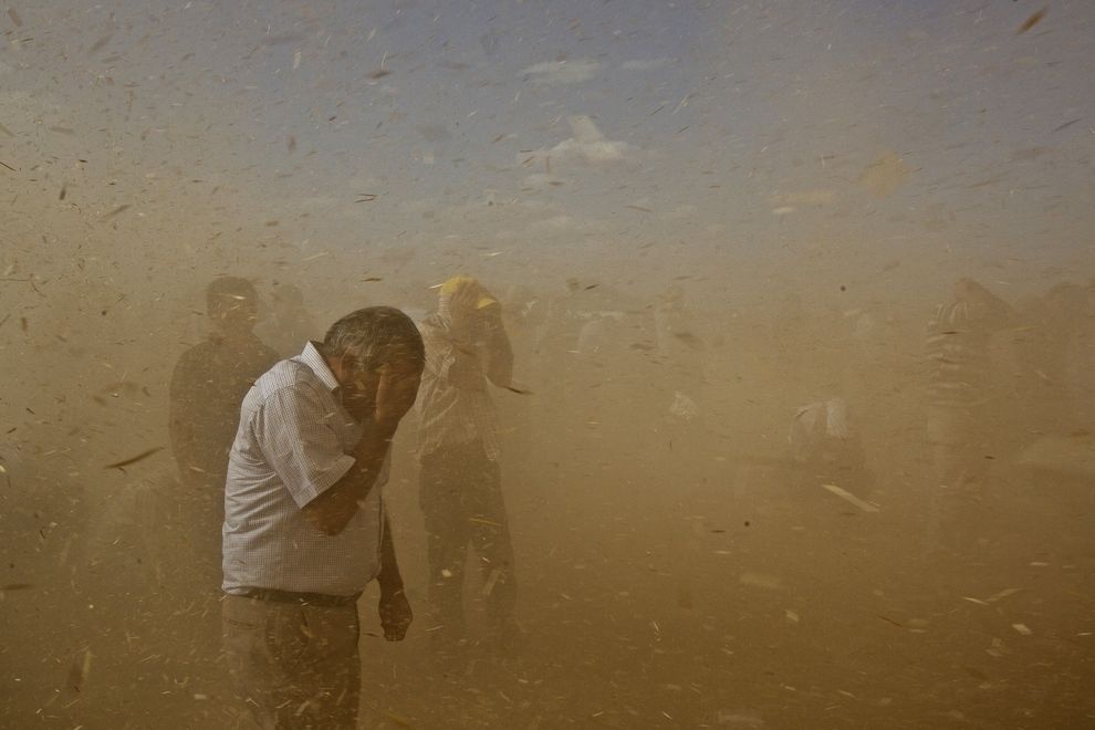 Tham canh cua nhung nguoi chay tron phien quan Hoi giao hinh anh