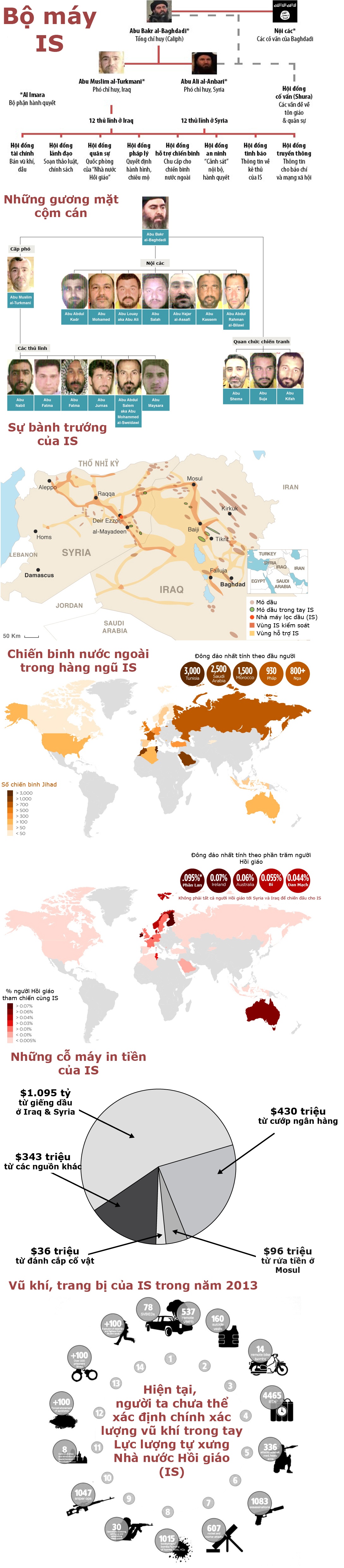 Tổng quan lực lượng IS.