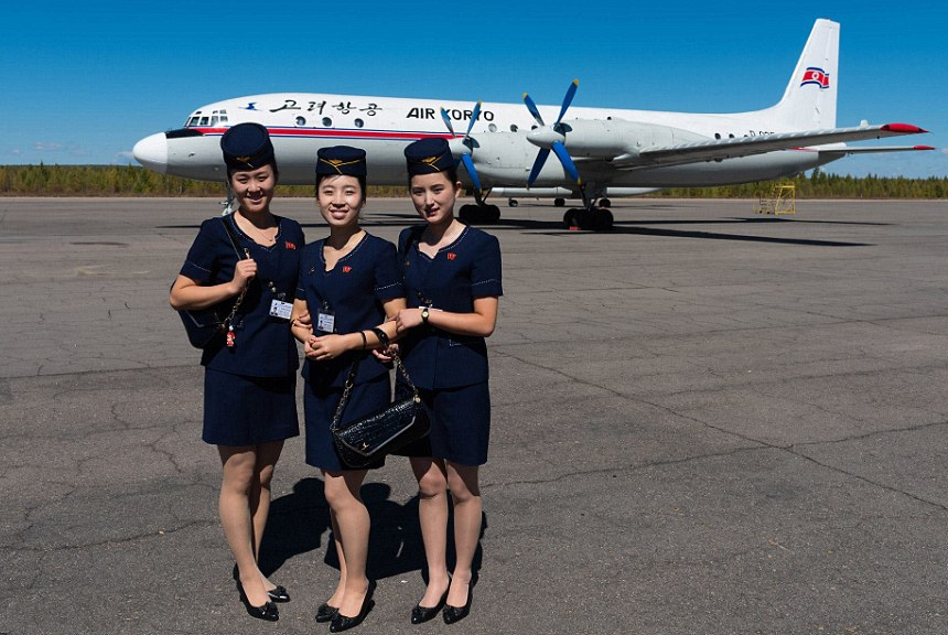 Trai nghiem hang hang khong mot sao cua Trieu Tien hinh anh