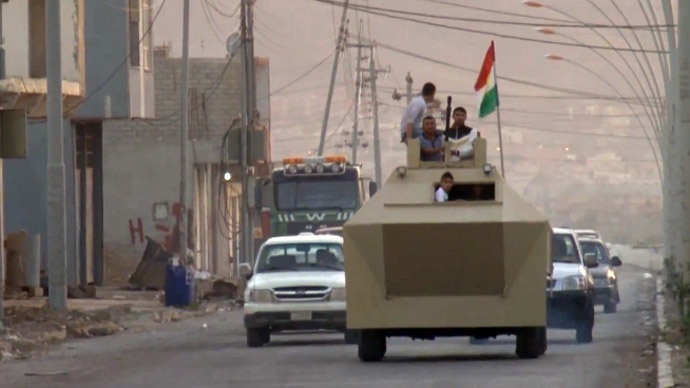 Xe tang tu che o Iraq hinh anh