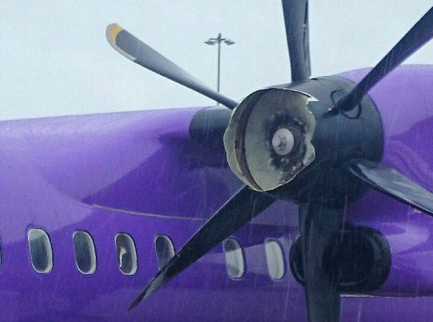 Dong co may bay ngung hoat dong giua khong trung hinh anh