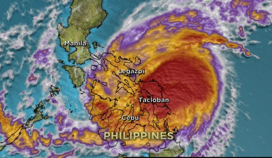 Sieu bao Hagupit bat dau hoanh hanh o Philippines hinh anh