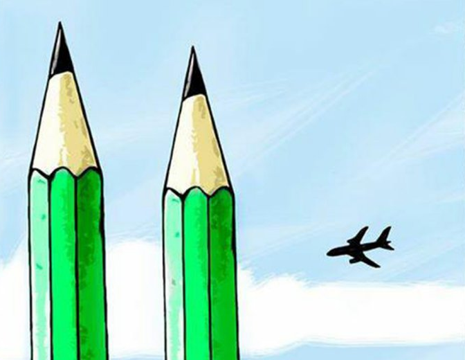 Loat tranh biem hoa da kich vu tham sat o Paris hinh anh