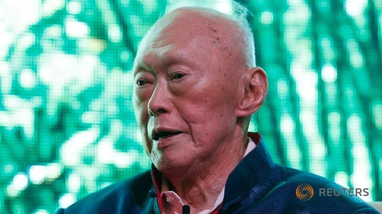 Cuu thu tuong Singapore Ly Quang Dieu dang yeu dan hinh anh