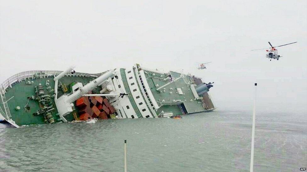 Toan canh tham kich tau Sewol chan dong Han Quoc hinh anh