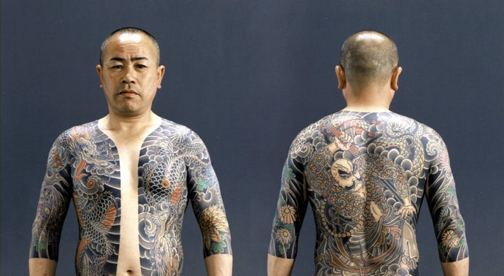 Thành viên các băng đảng Yakuza ở Nhật Bản. Ảnh: Tofugu