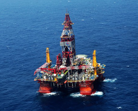 Gian khoan Hai Duong-981 cua TQ dang hoat dong o Bien Dong hinh anh