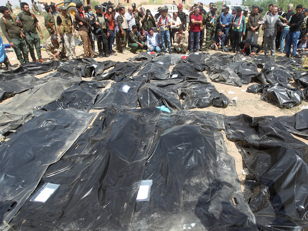 Phat hien mo chon gan 500 nan nhan cua IS tai Iraq hinh anh