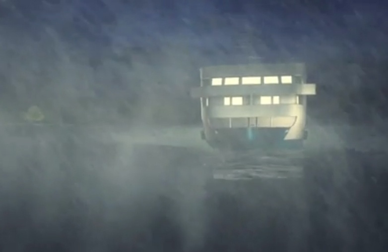 Mo phong tau cho 458 nguoi chim tren song Duong Tu hinh anh