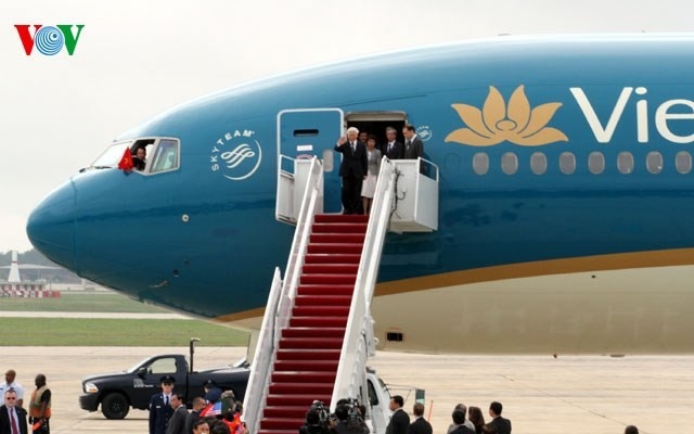 Tổng Bí thư Nguyễn Phú Trọng và đoàn đại biểu cấp cao thăm chính thức Hợp chúng quốc Mỹ từ ngày 6 tới 10/7.