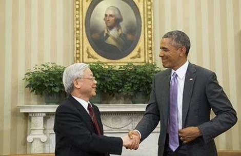 Thuong mai la diem sang nhat trong quan he Viet - My hinh anh