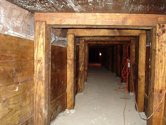 Duong ham ma tuy xuyen quoc gia o bien gioi My - Mexico hinh anh