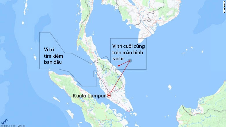 Hanh trinh dinh menh cua MH370 tren ban do hinh anh