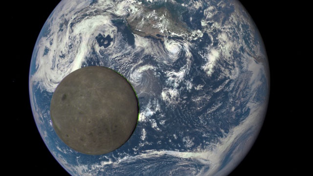 NASA chup hinh mat toi cua Mat trang hinh anh