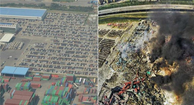 Cang Thien Tan truoc va sau vu no tuong duong 24 tan TNT hinh anh