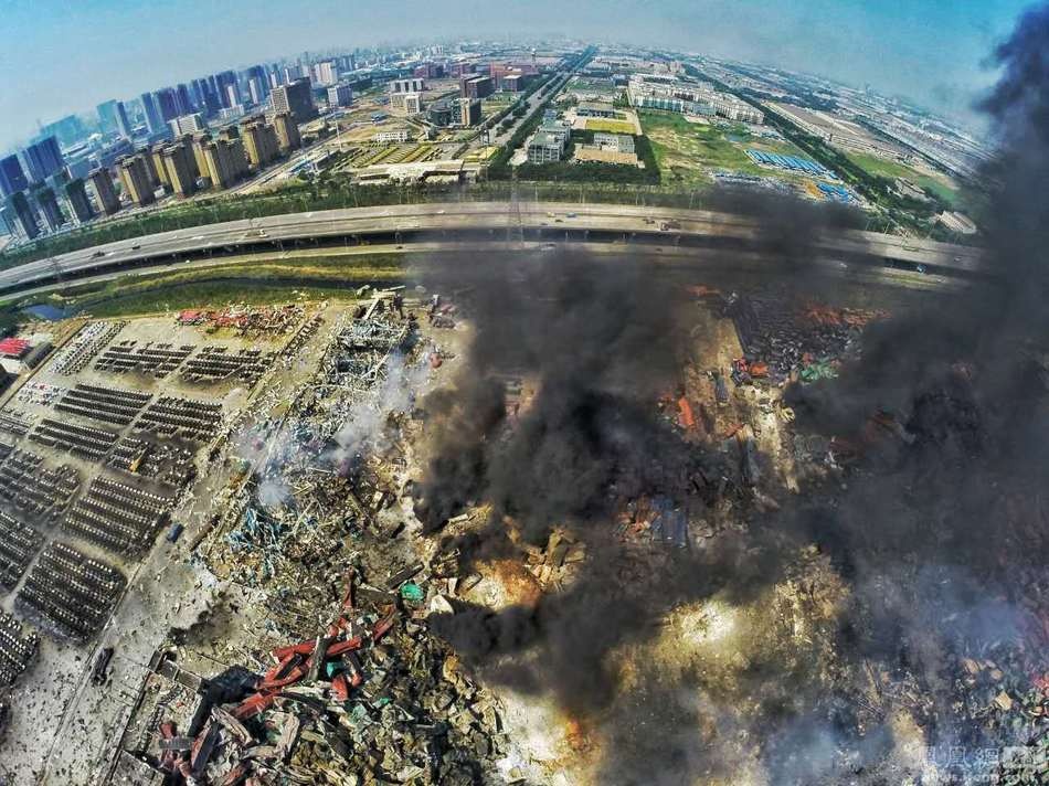 Trung Quoc tim ra hoa chat doc trong vu no o Thien Tan hinh anh