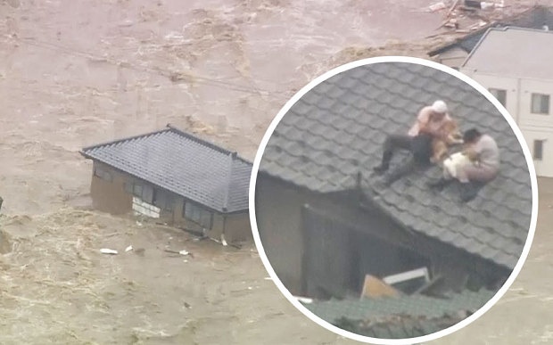 Lu cuon troi nha tai Nhat Ban hinh anh