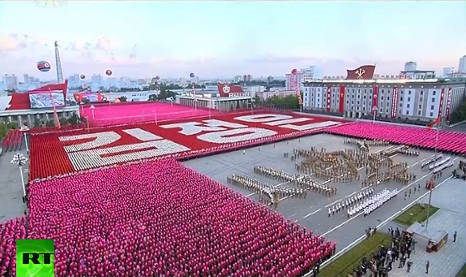 Quan dan Trieu Tien ho vang ten nha lanh dao Kim Jong Un hinh anh