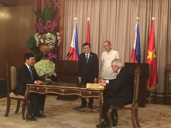 Viet Nam – Philippines ky hiep dinh doi tac chien luoc hinh anh