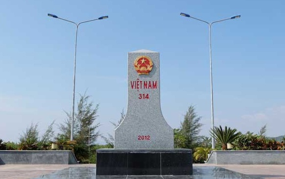 Viet Nam va Campuchia xay dung cot moc bien gioi hinh anh