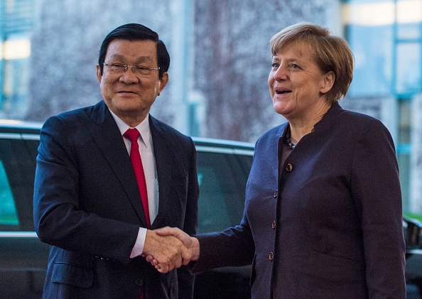 Thu tuong Duc ung ho lap truong cua Viet Nam ve Bien Dong hinh anh