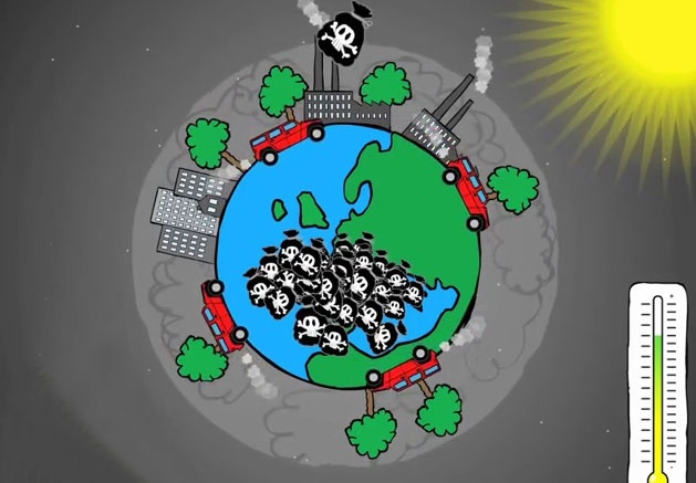 Do hoa ve hien tuong nong len toan cau hinh anh