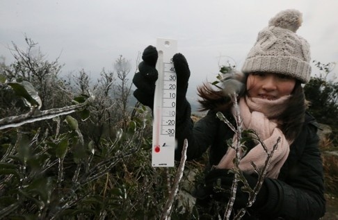 Nhieu vung o Trung Quoc trai qua dot lanh ky luc 60 nam hinh anh