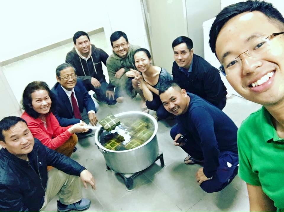 Khong khi tet co truyen Viet Nam o Trung Dong hinh anh