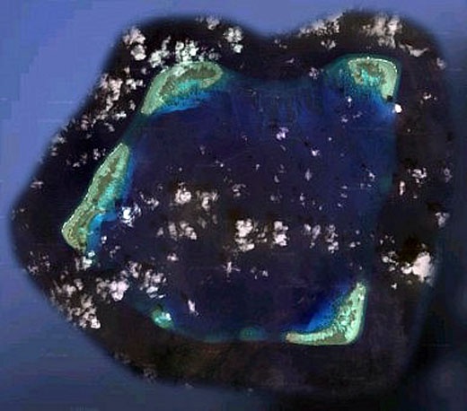 TQ cho tau xam nhap trai phep bai Hai Sam o Truong Sa hinh anh