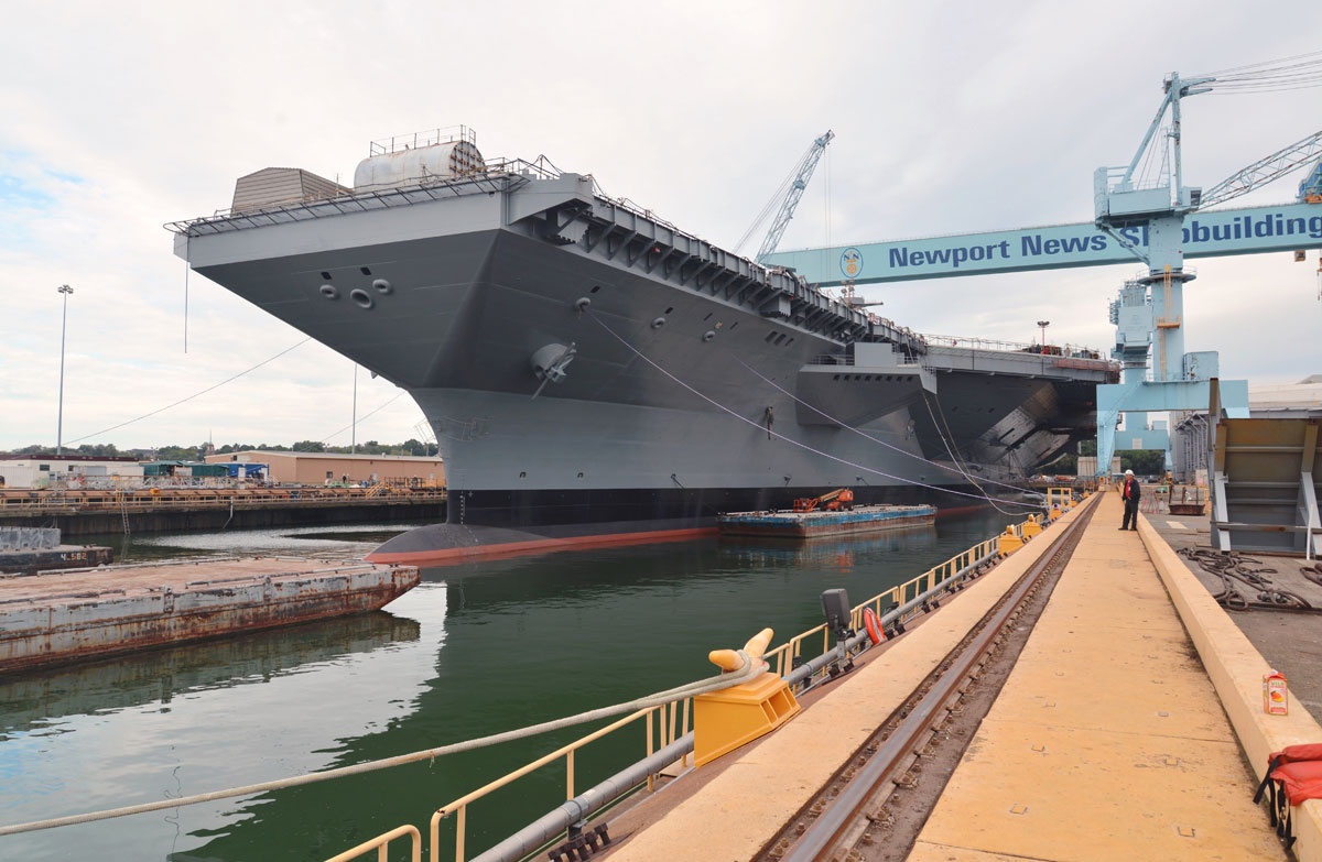 siêu tàu sân bay 13 tỷ USD ảnh 6 sieu tau san bay 13 ty USD anh 6