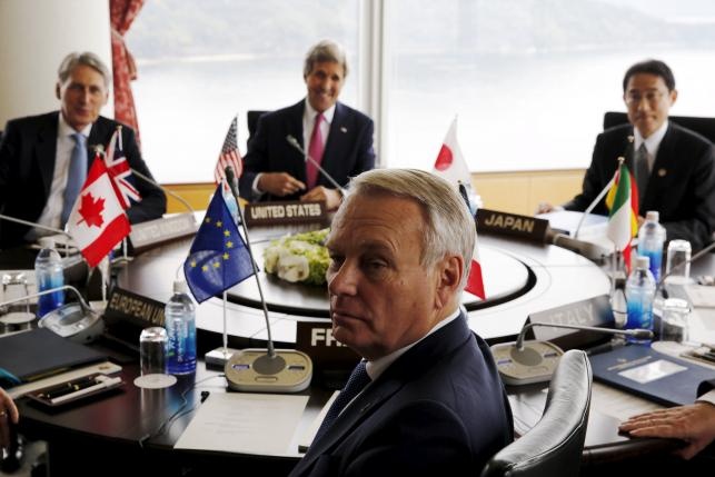 Nhat Ban quyet dua Bien Dong vao hoi nghi ngoai truong G7 hinh anh